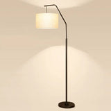 Round Shade Minimalist Arched Floor Lamp