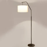 Round Shade Minimalist Arched Floor Lamp