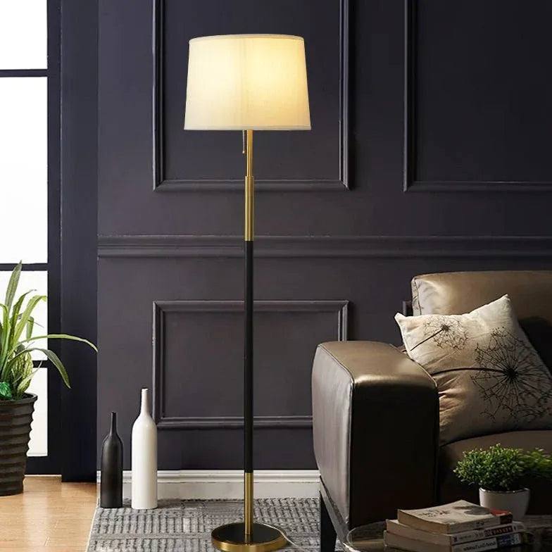 Black Modern Minimalist Floor Lamp