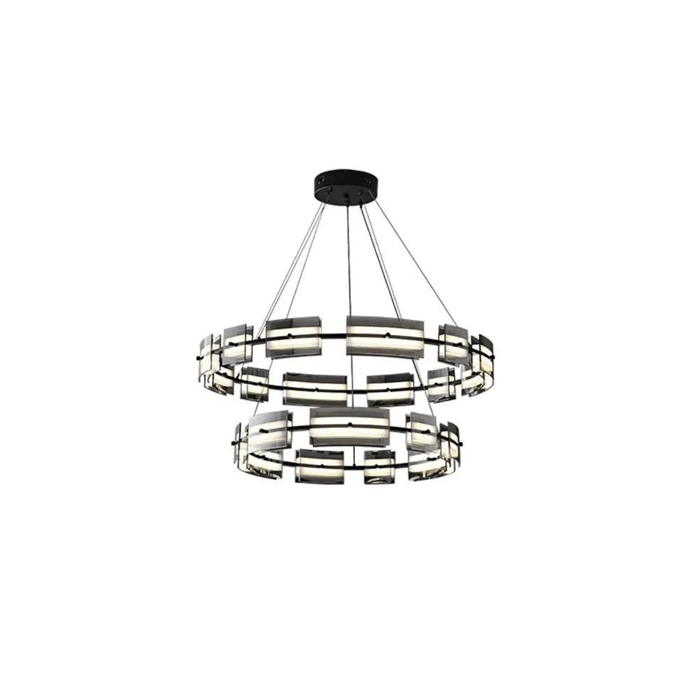 Ring Chandelier With Multiple Integrated Lights