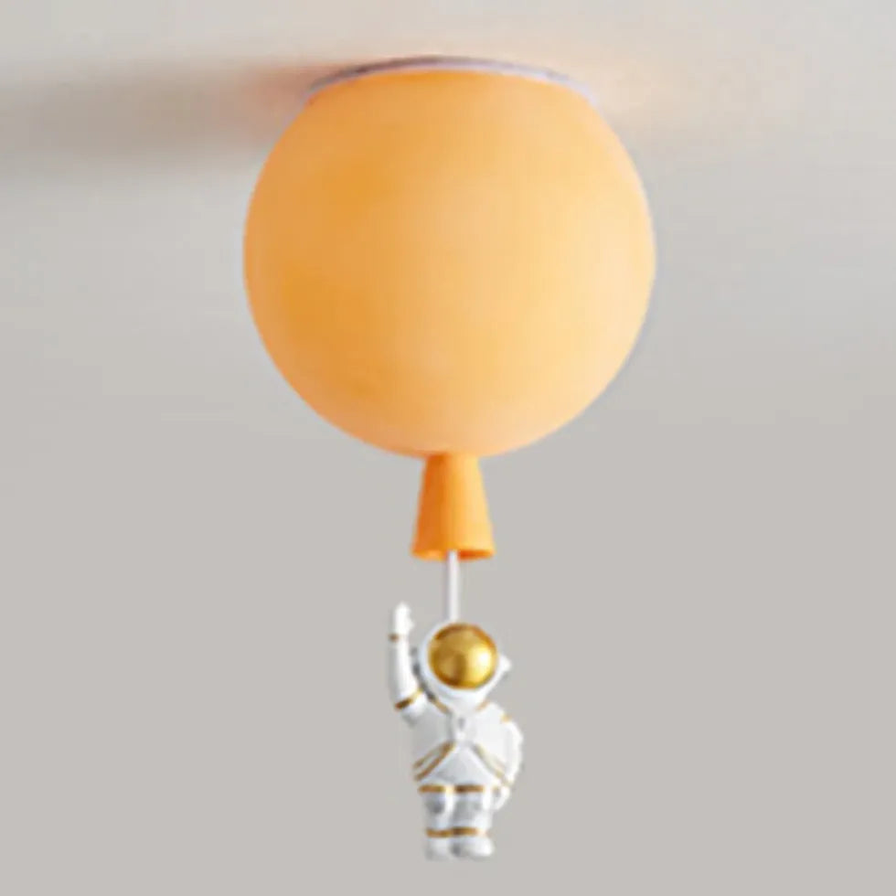 Colorful Balloon-Shaped Ceiling Lamp For Children's Room