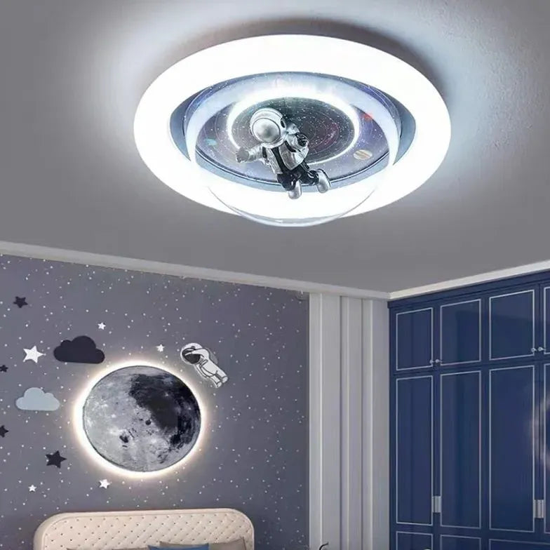 Space Theme Bedroom Flush Ceiling Lights