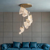 Flow Irregular Gold for Dining Room Chandelier - Clowas