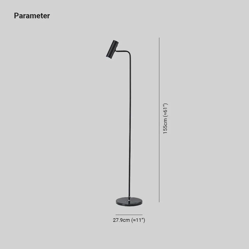 Contemporary Black Floor Lamps for Living Room