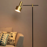 Gold Folding Adjustable Minimalist Modern Floor Lamp