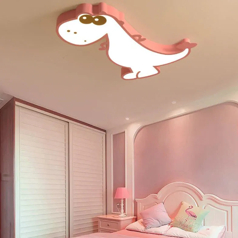 Cartoon Dinosaur Kids Room LED Ceiling Light