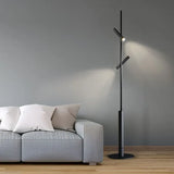 Multi-Head Adjustable Rod Floor Lamp