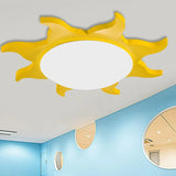 Multi-color Sunflower Shaped Bedroom Ceiling Light