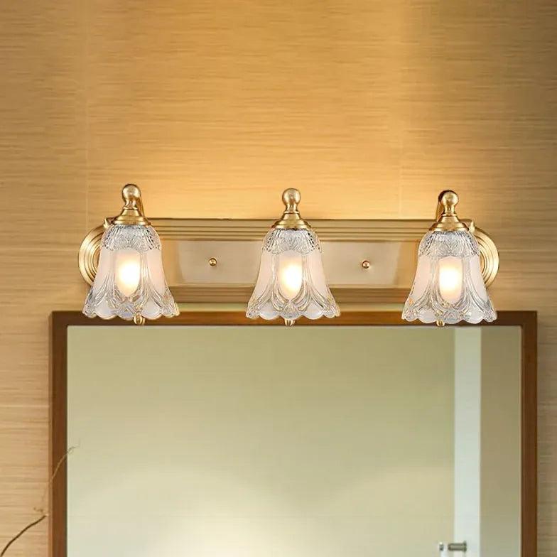 Vintage Gold Wall Light for Bathroom