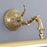Vintage Brass LED Mirror Light for Bathroom