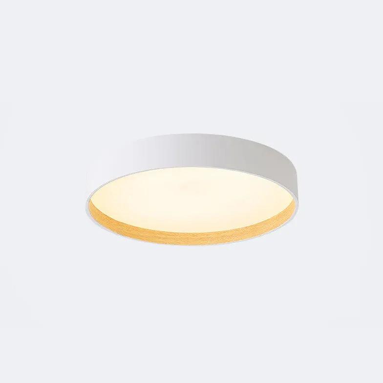 Wood Grain Ceiling Lights Modern LED