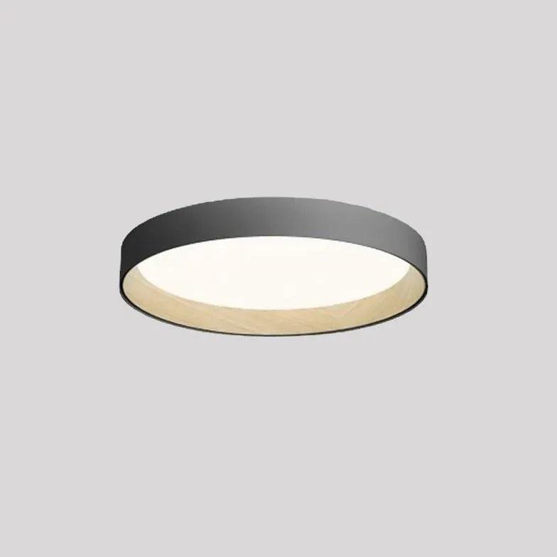 Wood Grain Ceiling Lights Modern LED