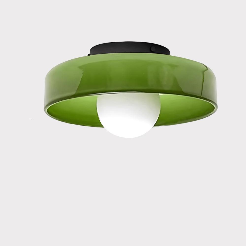 Vintage Glass Ceiling Light Fitting for Bedroom