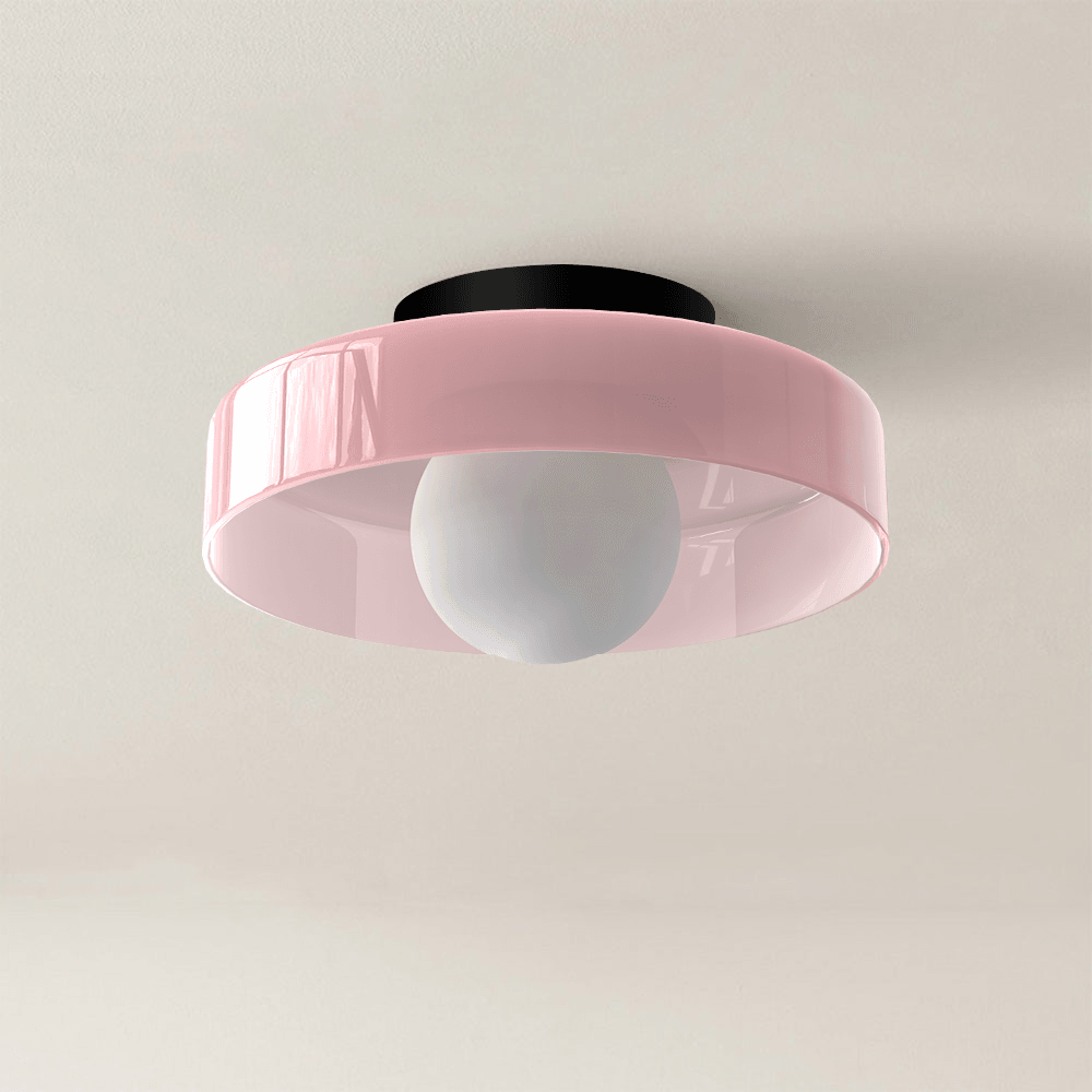 Vintage Glass Ceiling Light Fitting for Bedroom