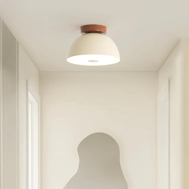 Full Spectrum Green Flush Ceiling Light for Dining Room