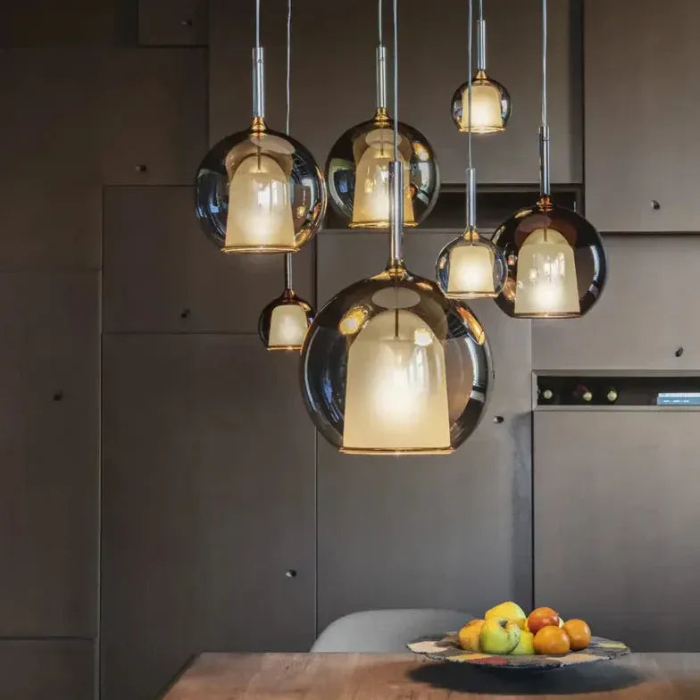 Multi-Ball Water Drop Kitchen Pendant Light