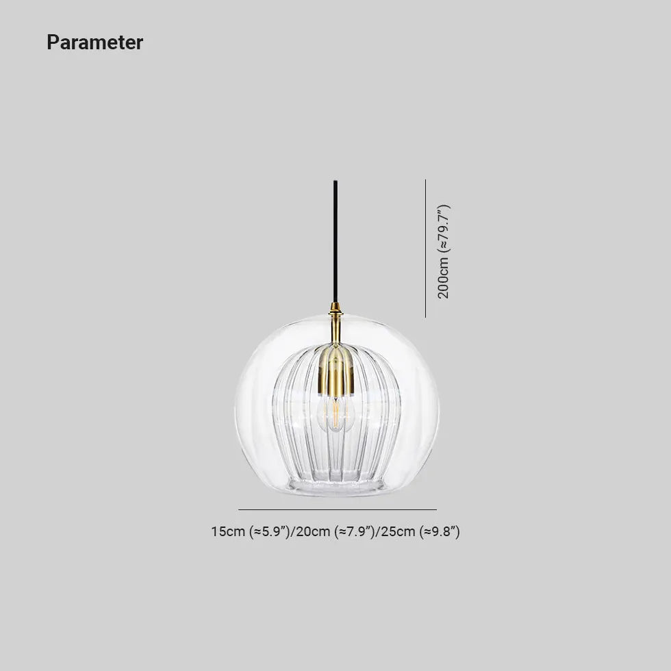 Transparent Bubbles Modern Kitchen Pendant Light