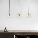 Transparent Bubbles Modern Kitchen Pendant Light