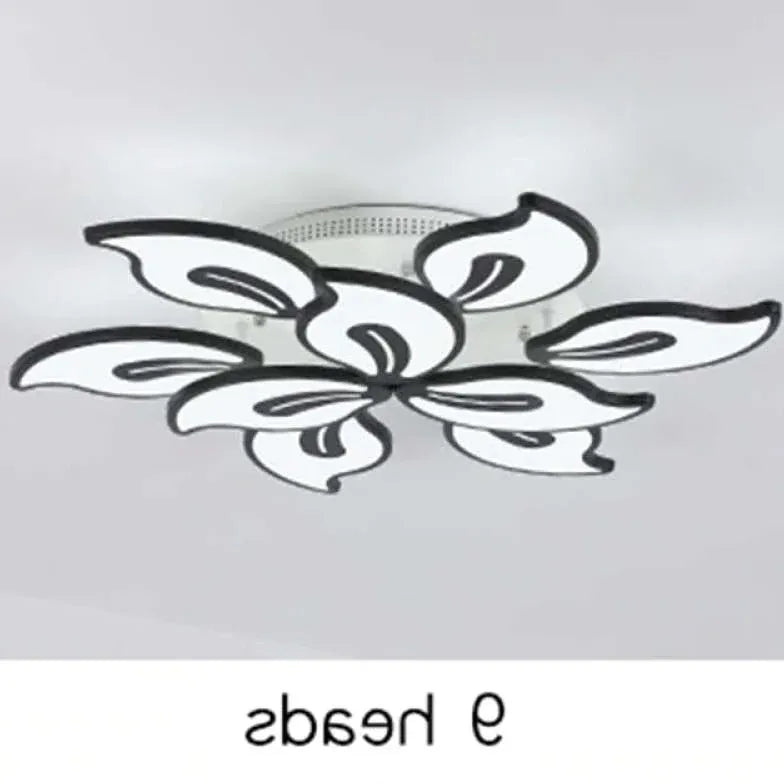 Petal-Shaped Modern Living Room Ceiling Light