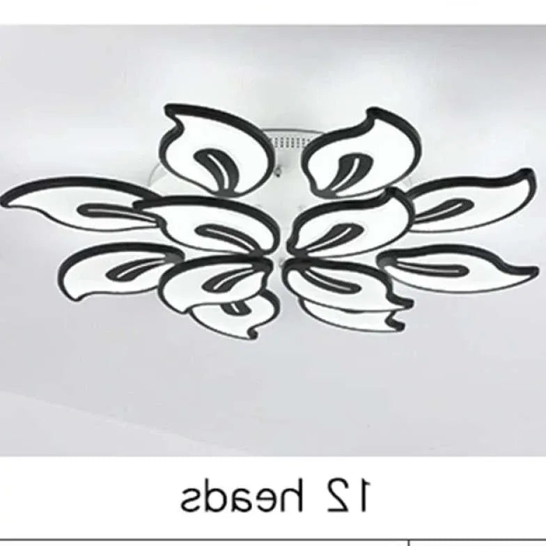 Petal-Shaped Modern Living Room Ceiling Light