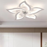 Petal Shape LED White Fan Light