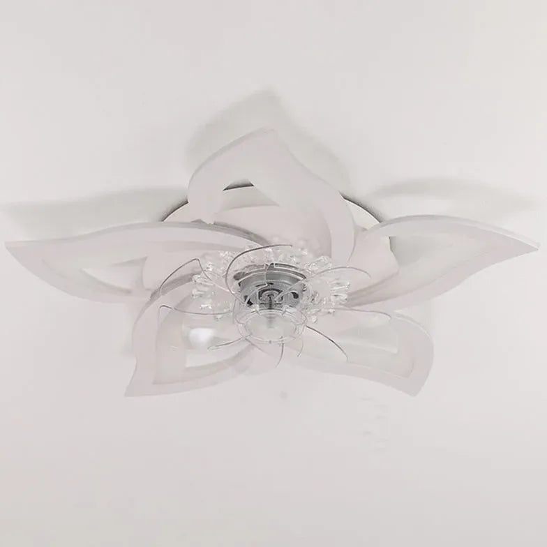 Petal Shape LED White Fan Light