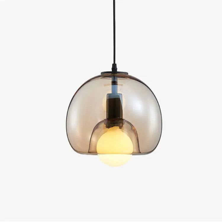 Pendant Light Smoked Glass Nordic Dining Room
