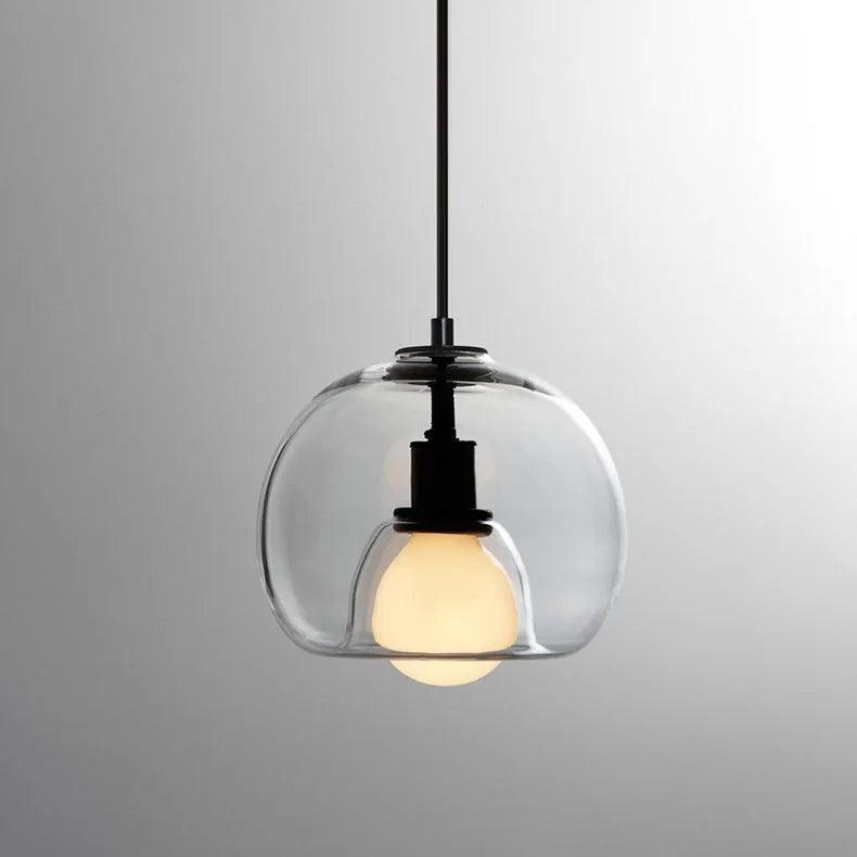 Pendant Light Smoked Glass Nordic Dining Room