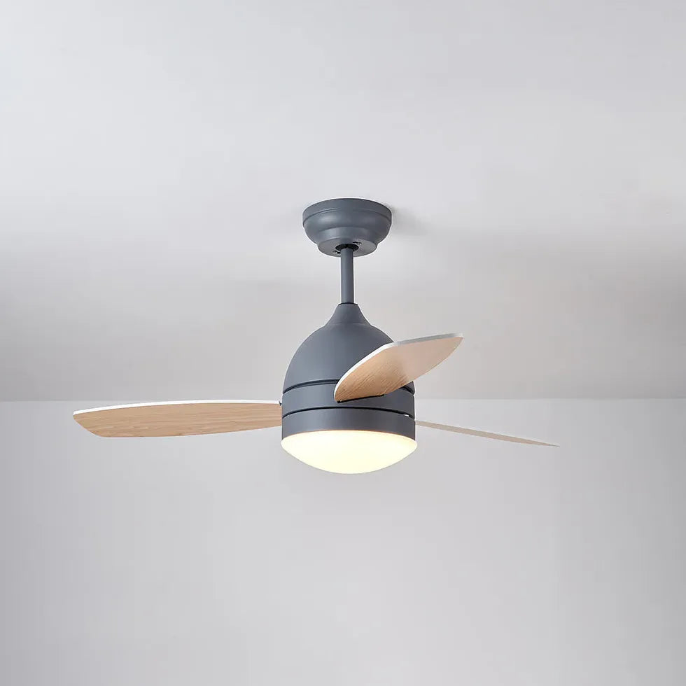 Dimmable Modern Dining Room Ceiling Fan Light