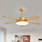 6-Blade Dimmable for Dining Room Ceiling Fan Light