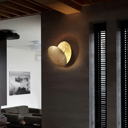 Eclipse Round Led Modern Wall Lights