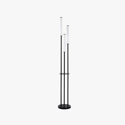 Three Slim Pole Floor Lamp