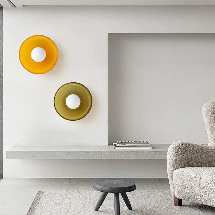 Nordic Glass Ceiling Lights for Living Room