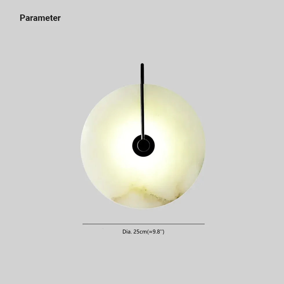 Alabaster Wall Light Led Gold