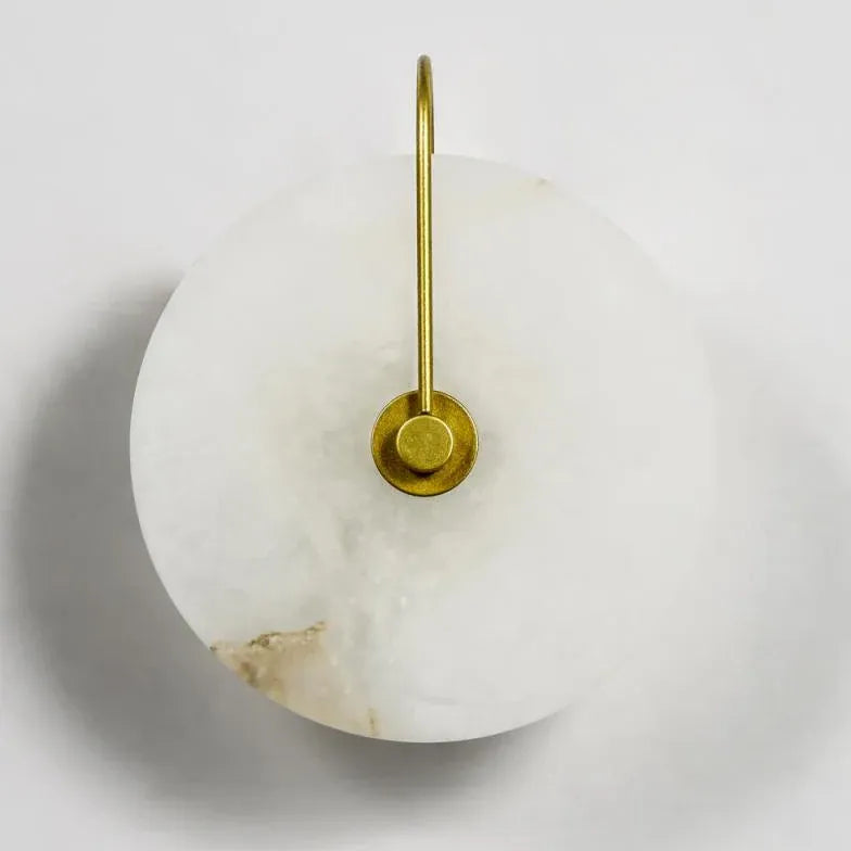 Alabaster Wall Light Led Gold