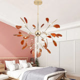 Pink Petal Design Bedroom Pendant Light