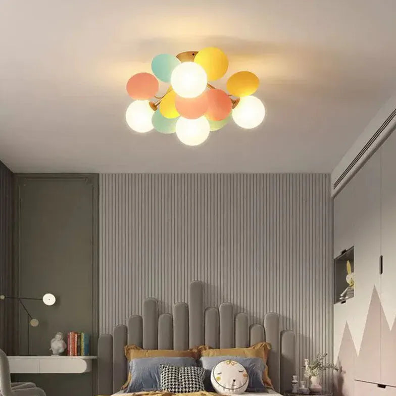 Macarons Bedroom Modern Flush Ceiling Lights