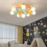 Macarons Bedroom Modern Flush Ceiling Lights