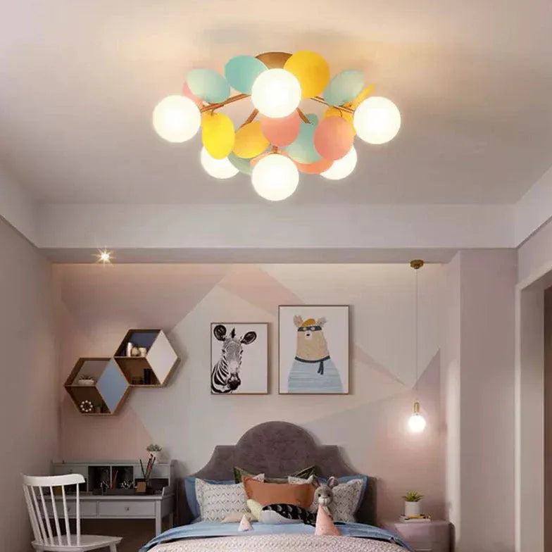 Macarons Bedroom Modern Flush Ceiling Lights