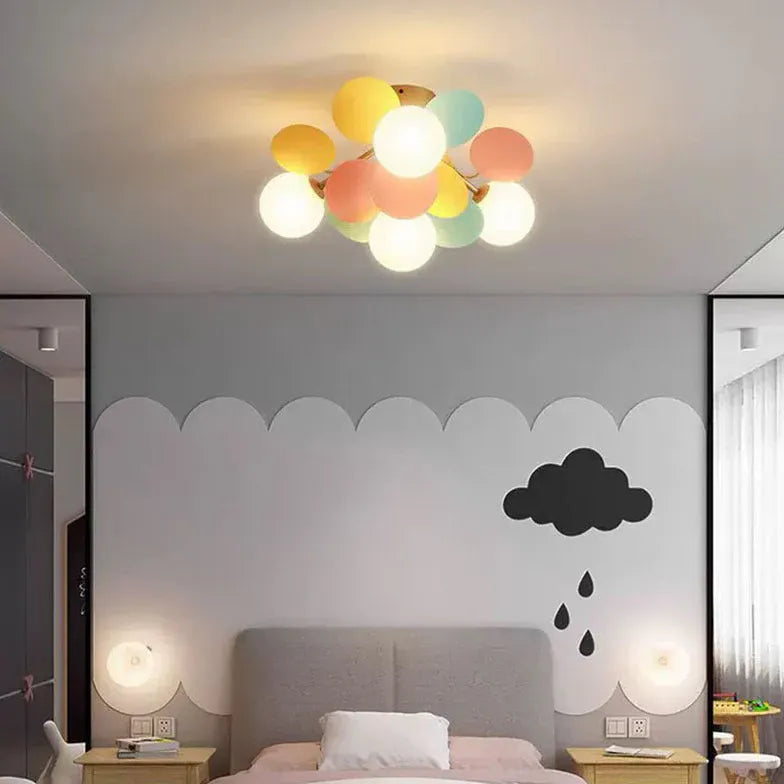 Macarons Bedroom Modern Flush Ceiling Lights