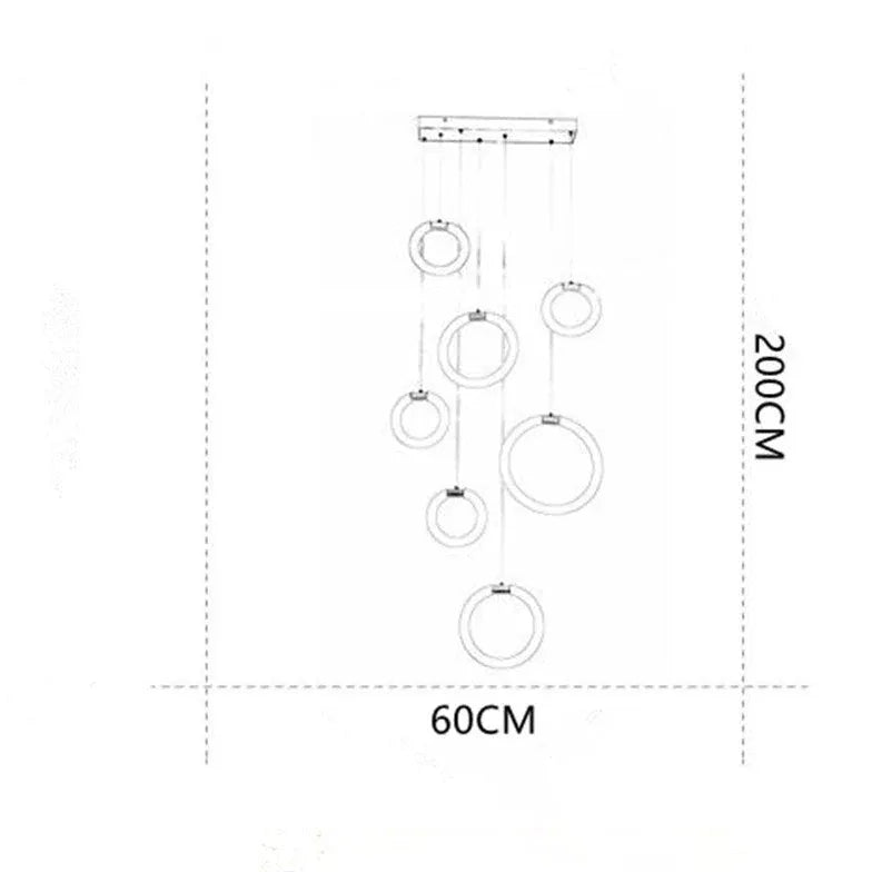 Ring-shaped LED for Kitchen Ceiling Light