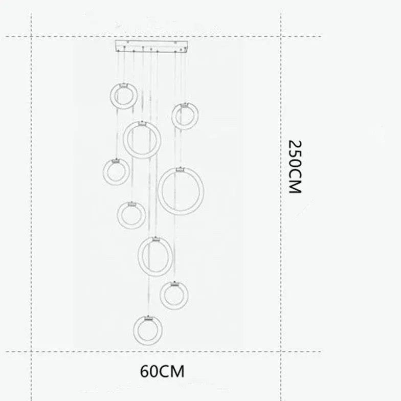 Ring-shaped LED for Kitchen Ceiling Light