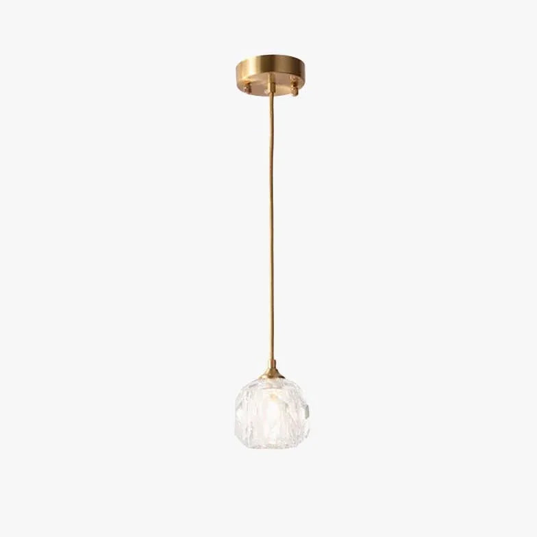 Small Crystal Bedroom Pendant Light