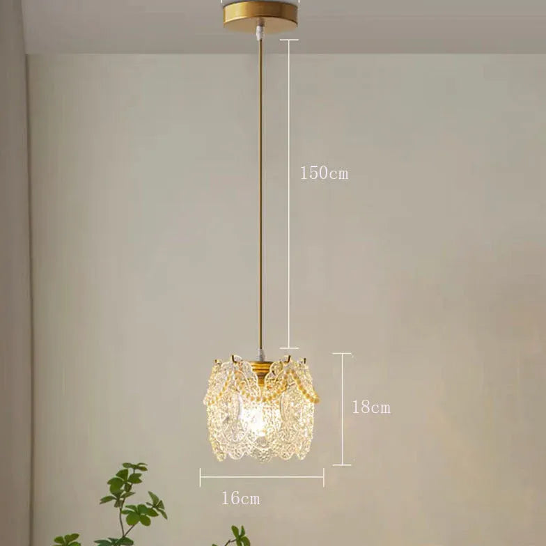 Cutout Pattern Design Bedroom Pendant Light