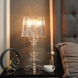 Acrylic Transparent Shade Decorative Table Lamp