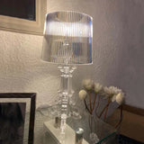 Acrylic Transparent Shade Decorative Table Lamp