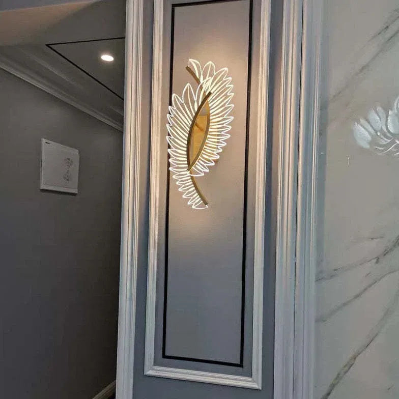 Creative Wing Modern Gold Wall Lights