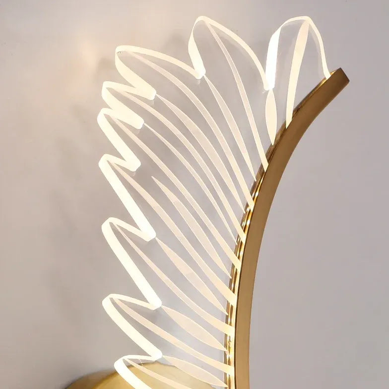 Creative Wing Modern Gold Wall Lights