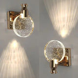 bubble wall light LED crystal