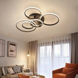 Ring Design LED Modern Bedroom Pendant Light